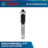 Bosch Trim+Ball 1/ 4" (1/2 X 1/2 X 3 3/16)